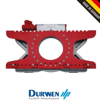 Durwen Rotator forklift ataşmanı - Palet ve yüklerin döndürülmesini sağlayan Almanya üretimi ataşman