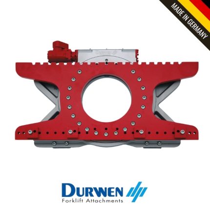 Durwen Rotator forklift ataşmanı - Palet ve yüklerin döndürülmesini sağlayan Almanya üretimi ataşman